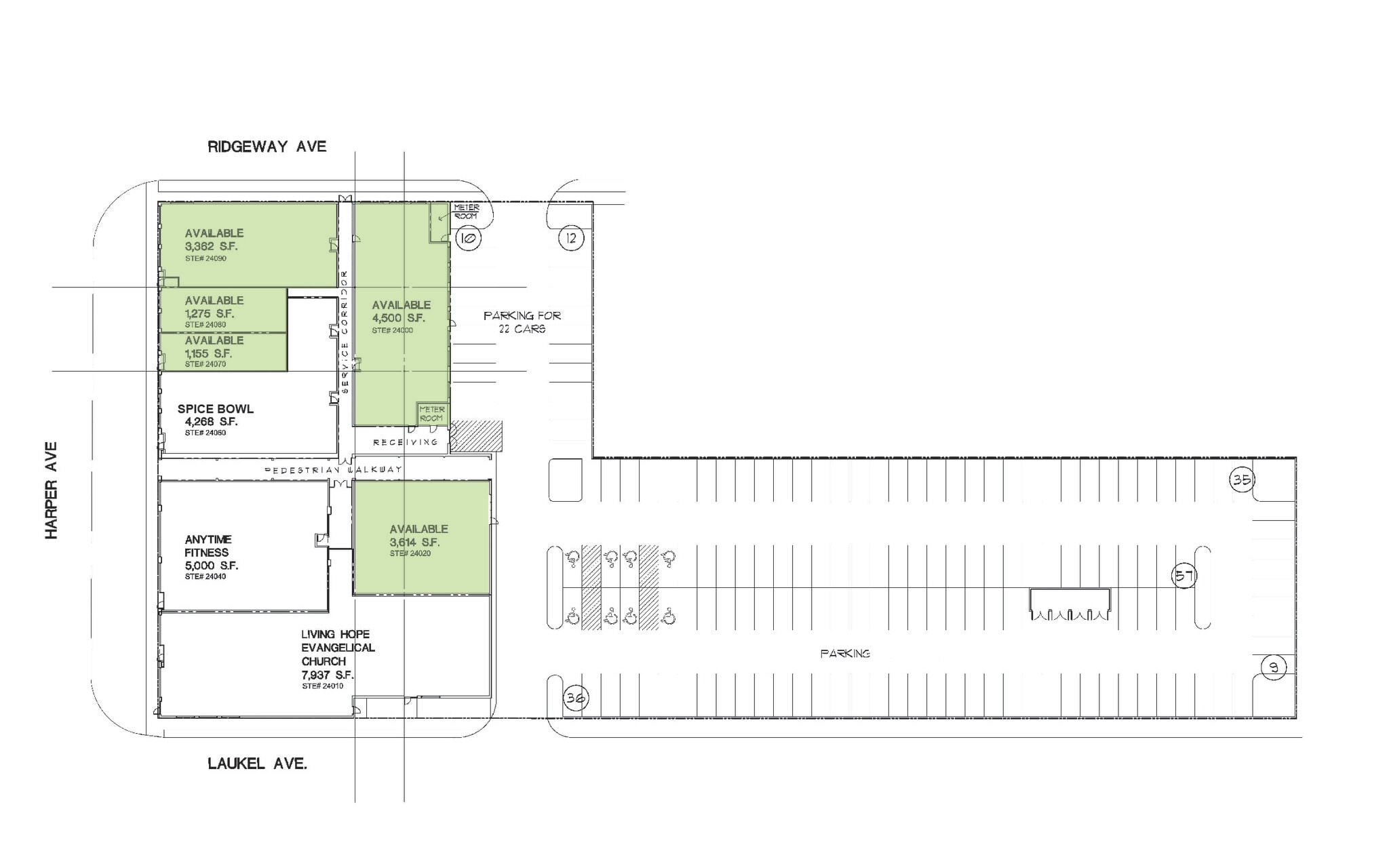 24000-24060 Harper Ave, Saint Clair Shores, MI for lease Building Photo- Image 1 of 1