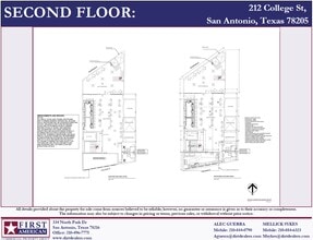 212 College St, San Antonio, TX for lease Floor Plan- Image 1 of 1