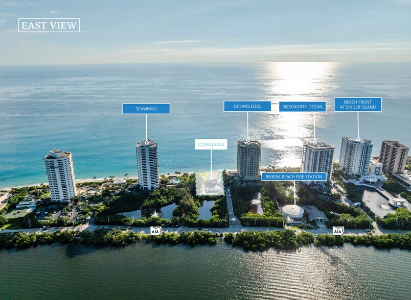 5060 N Ocean Dr, Riviera Beach, FL à vendre - Aérien - Image 3 de 17