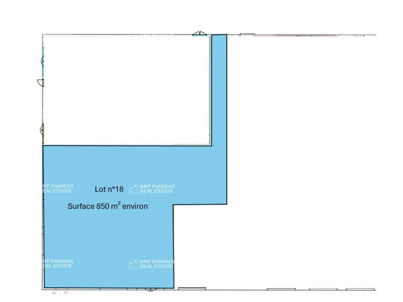 Retail in Nancy for lease Floor Plan- Image 1 of 3