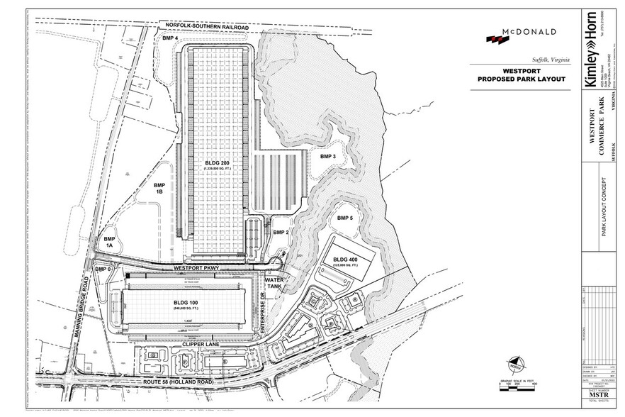 125 Westport Pky, Suffolk, VA à louer - Plan de site - Image 2 de 2