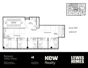 6855 S Havana St, Centennial, CO à louer Plan de site- Image 1 de 8