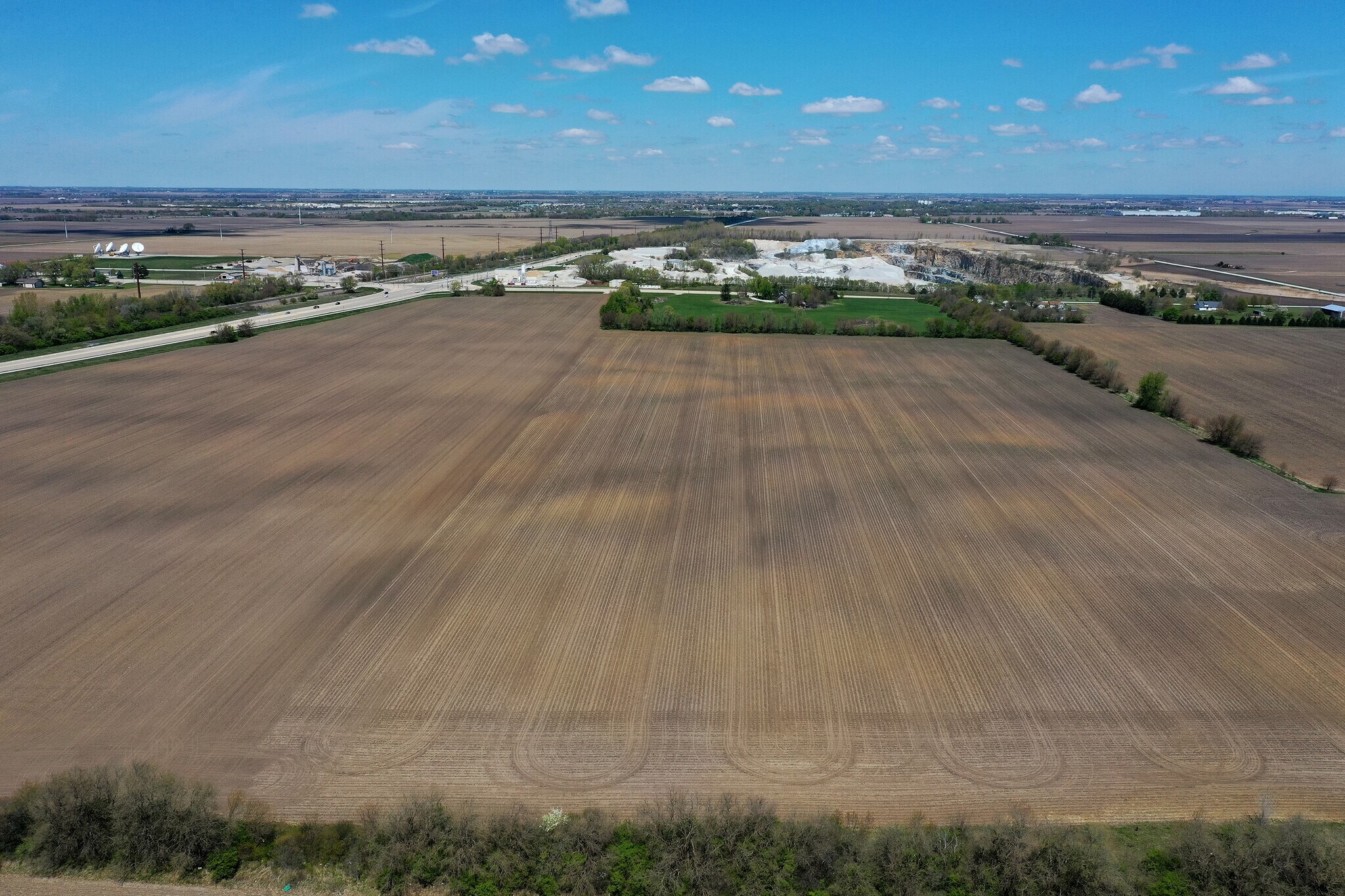 Sec 4 Twp 31 R 12E, Bourbonnais, IL à vendre Aérien- Image 1 de 14
