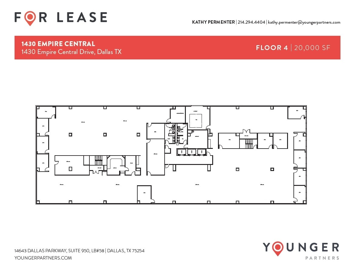 1430 Empire Central Dr, Dallas, TX for lease Floor Plan- Image 1 of 1