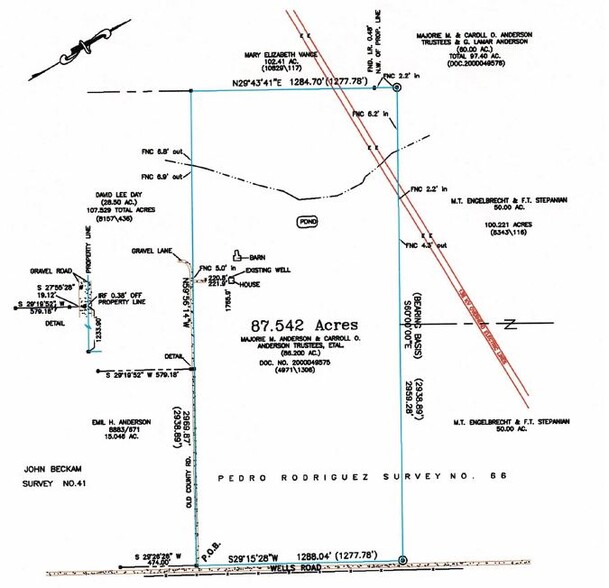 16716 16716 Wells Rd ln, Manor, TX à louer - Plan de site - Image 1 de 1