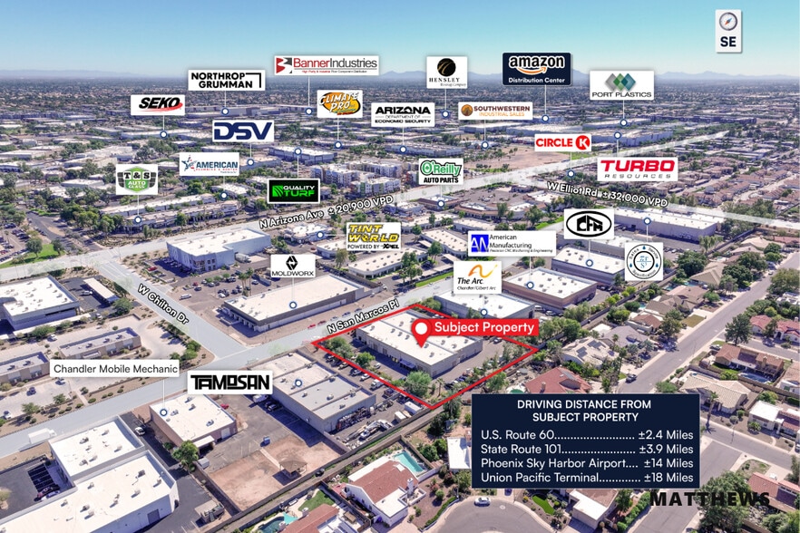 3324 N San Marcos Pl, Chandler, AZ à vendre - Photo du bâtiment - Image 2 de 3