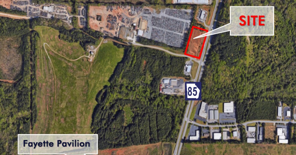 GA 85 & Roberts Rd, Fayetteville, GA à vendre - Photo du bâtiment - Image 1 de 1