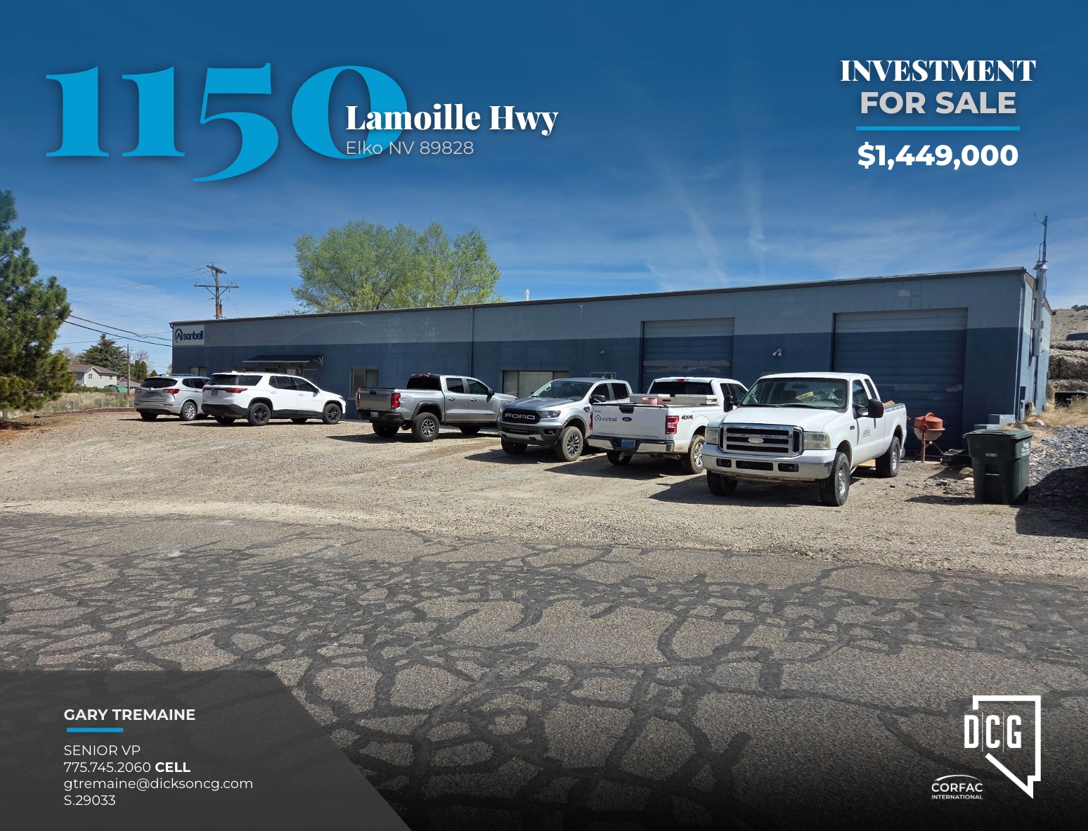 1150 Lamoille Hwy, Elko, NV for sale Building Photo- Image 1 of 9