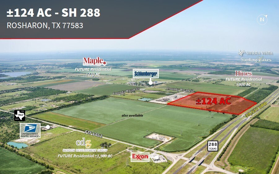 SWC SH 288 and CR 52, Rosharon, TX for sale Building Photo- Image 1 of 2