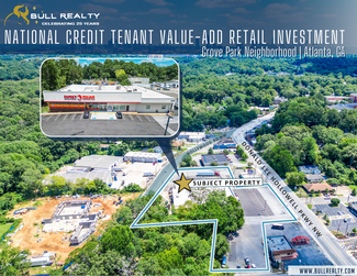 Plus de détails pour 2045 Donald Lee Hollowell Pky NW, Atlanta, GA - Vente au détail à vendre