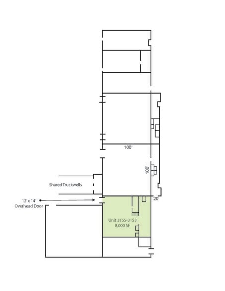 3151-3181 Ridgeway Ct, Commerce Township, MI for lease - Floor Plan - Image 3 of 3