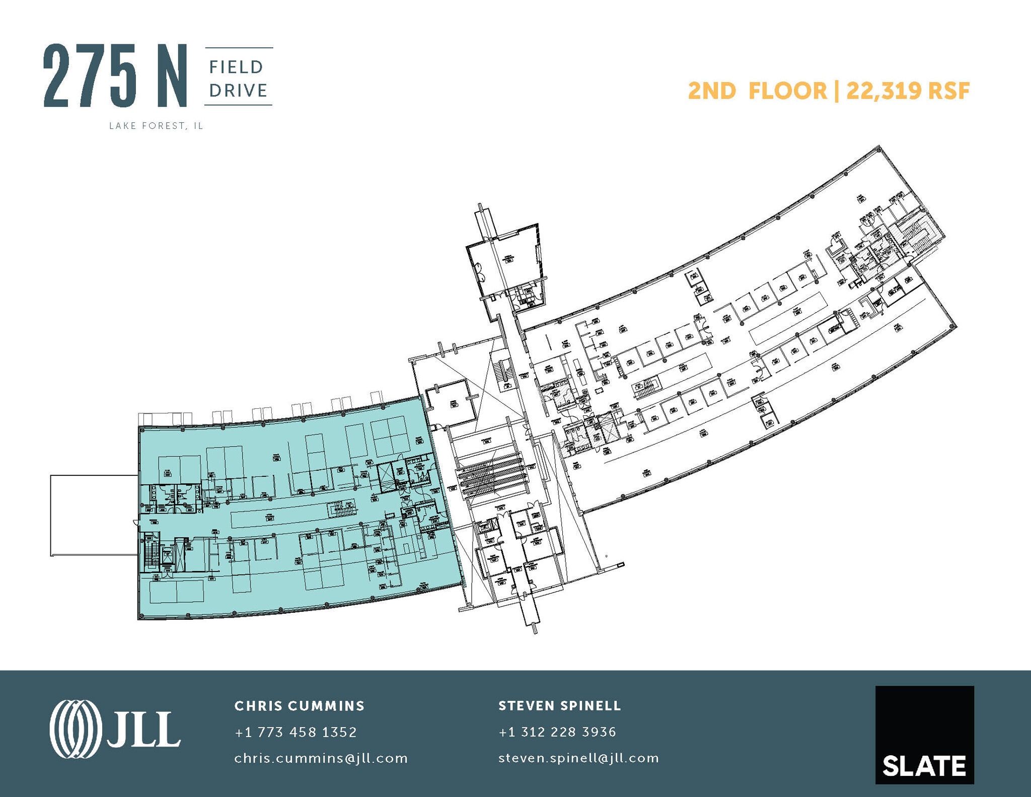 275 N Field Dr, Lake Forest, IL for lease Floor Plan- Image 1 of 1