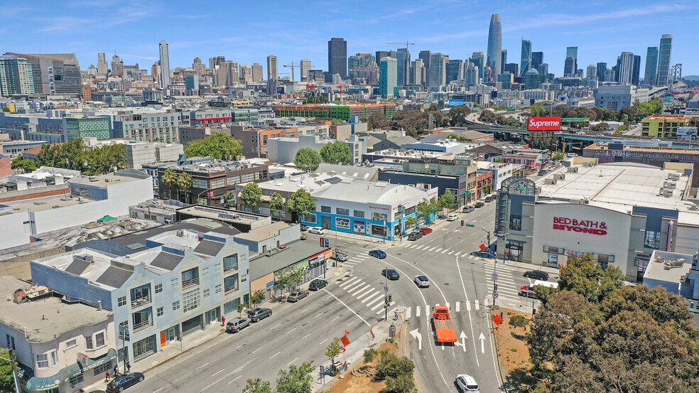 1112 Bryant St, San Francisco, CA for lease - Aerial - Image 3 of 27