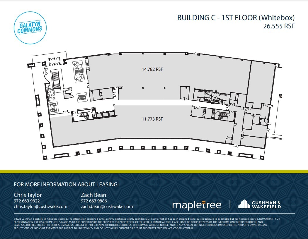 2380 Performance Dr, Richardson, TX à louer Plan d  tage- Image 1 de 1