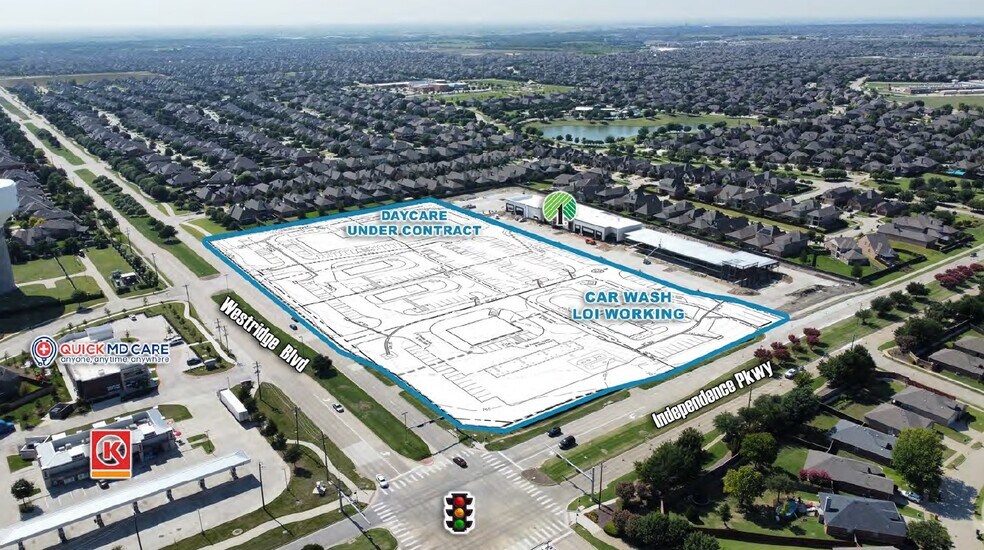 NWC Independence and Westridge Blvd, McKinney, TX à vendre - Plan de site - Image 1 de 5