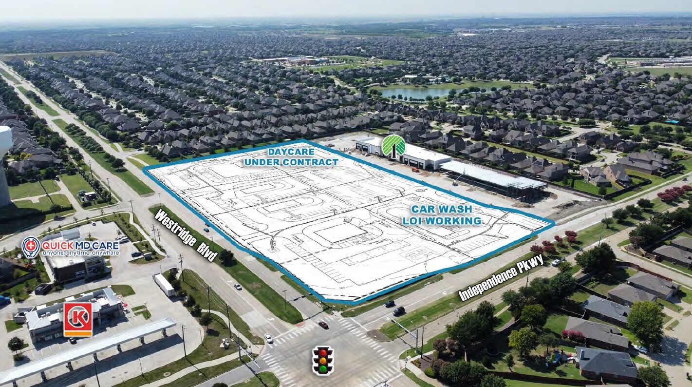 NWC Independence and Westridge Blvd, McKinney, TX for sale Site Plan- Image 1 of 6