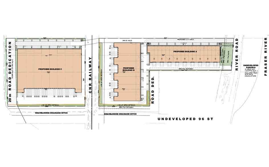 9538-9568 River Rd, Delta, BC à vendre - Plan de site - Image 2 de 4