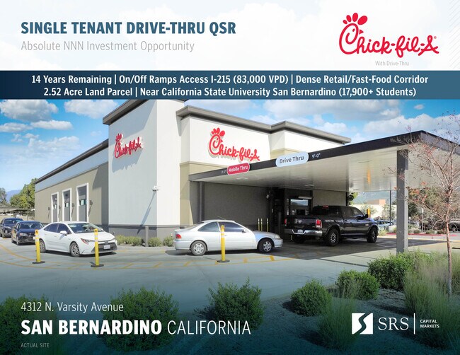 More details for 4312 N Varsity Ave, San Bernardino, CA - Retail for Sale