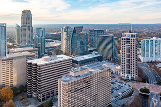 3560 Lenox Rd NE, Atlanta, GA - AERIAL  map view