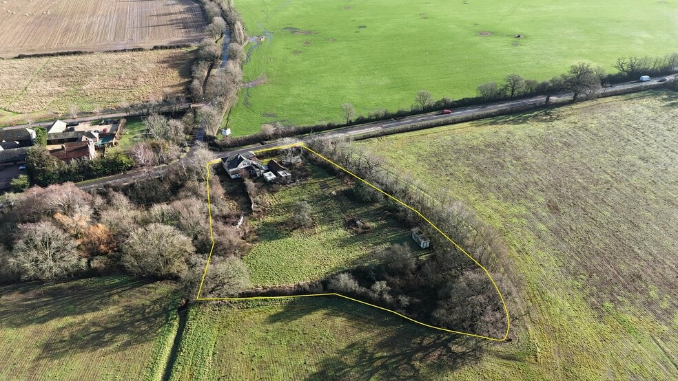 Land in Southampton Rd, Romsey for lease - Aerial - Image 1 of 8