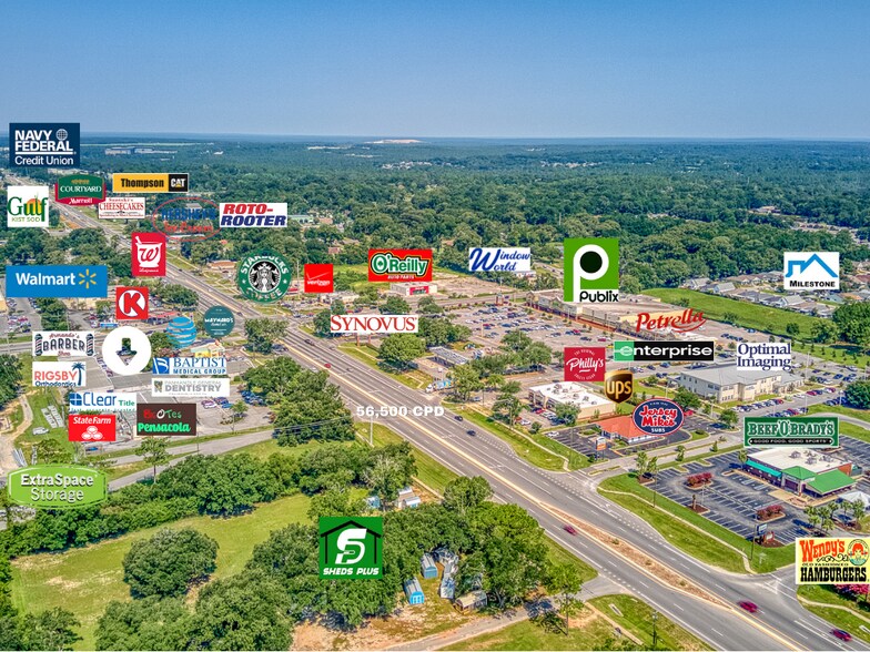 2115 W 9 Mile Rd, Pensacola, FL à louer - Photo du bâtiment - Image 3 de 9