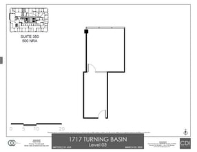 1717 Turning Basin Dr, Houston, TX for lease Site Plan- Image 1 of 1