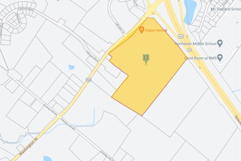 160 Washington St, Rochester, NH à louer - Plan cadastral - Image 3 de 3