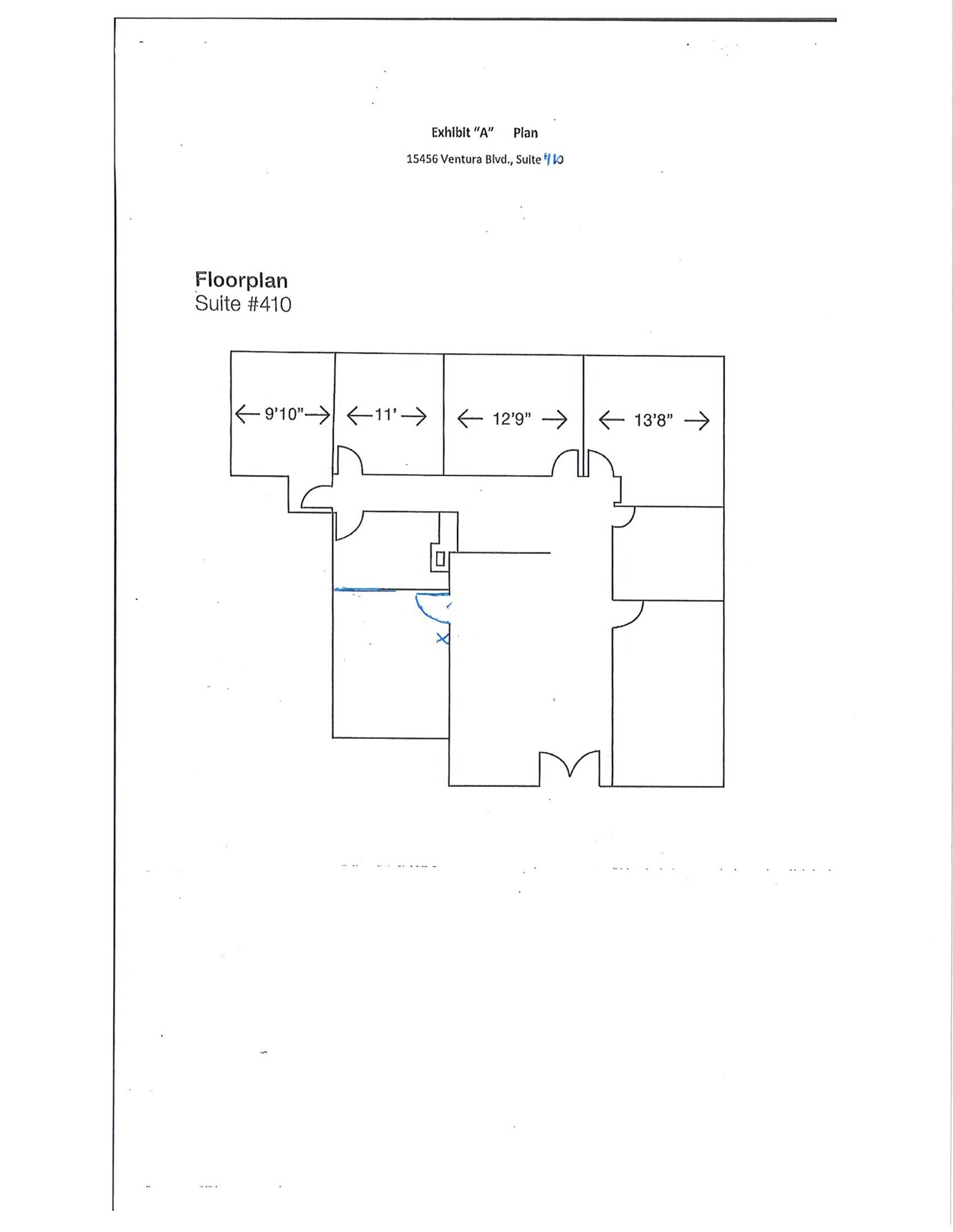 15456 Ventura Blvd, Sherman Oaks, CA for lease Site Plan- Image 1 of 1