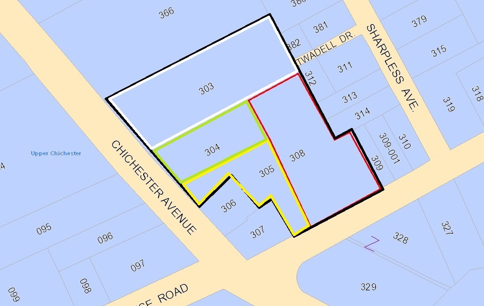 2627 Chichester Ave, Boothwyn, PA à vendre Plan de site- Image 1 de 1