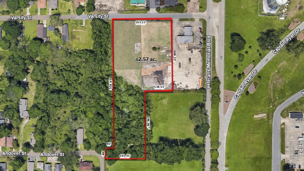2800 -3000 Varsity st, Baton Rouge, LA for sale - Aerial - Image 2 of 5