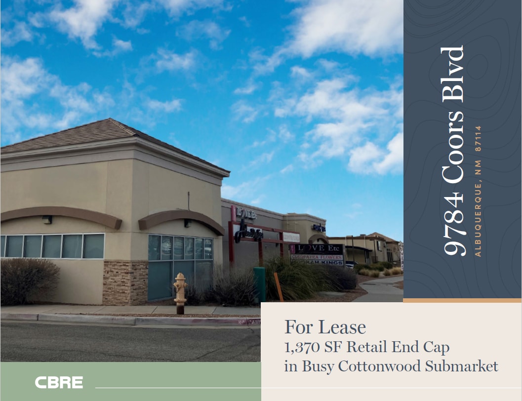 9780-9784 Coors Blvd, Albuquerque, NM for lease Primary Photo- Image 1 of 6