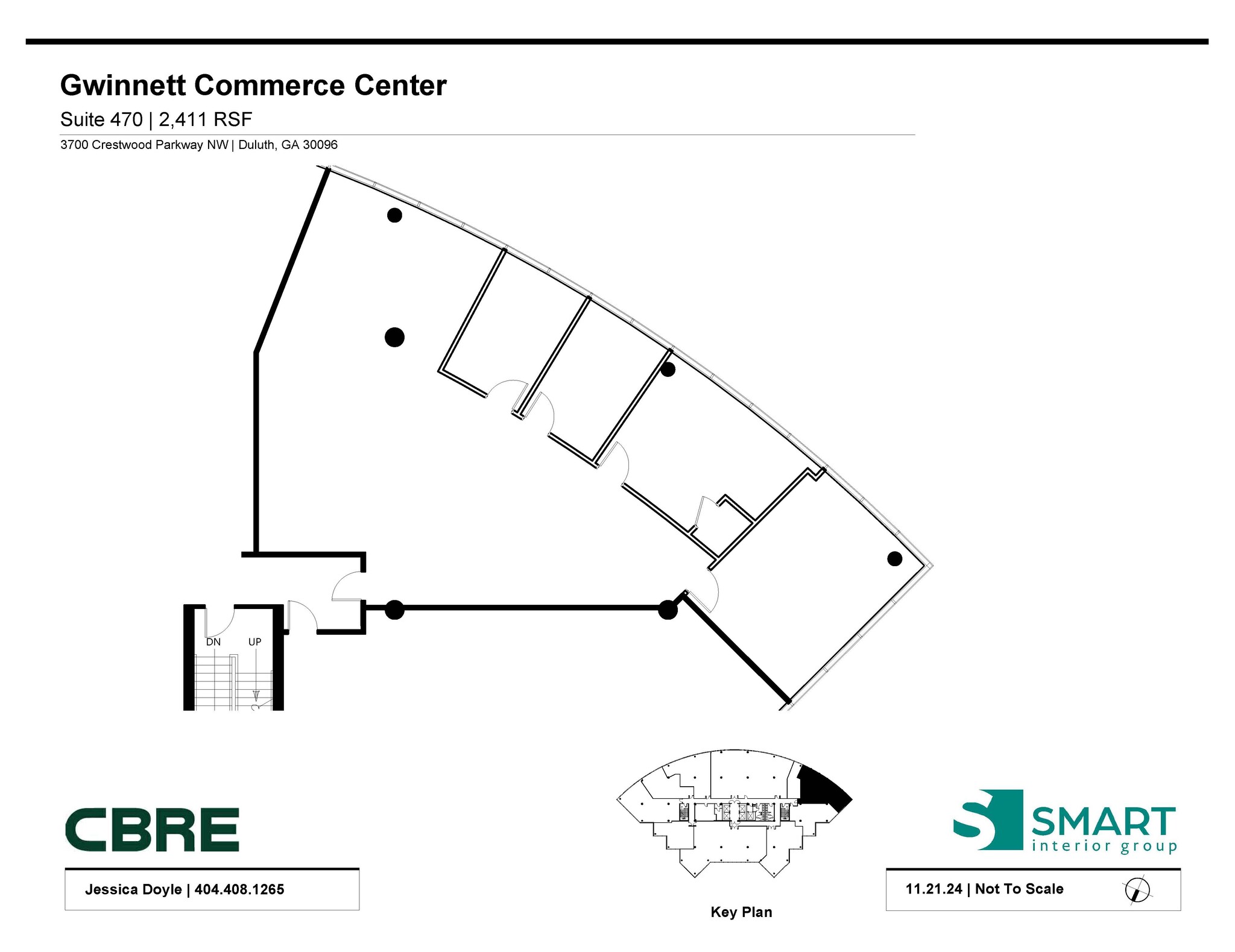 3700 Crestwood Pky NW, Duluth, GA for lease Floor Plan- Image 1 of 1