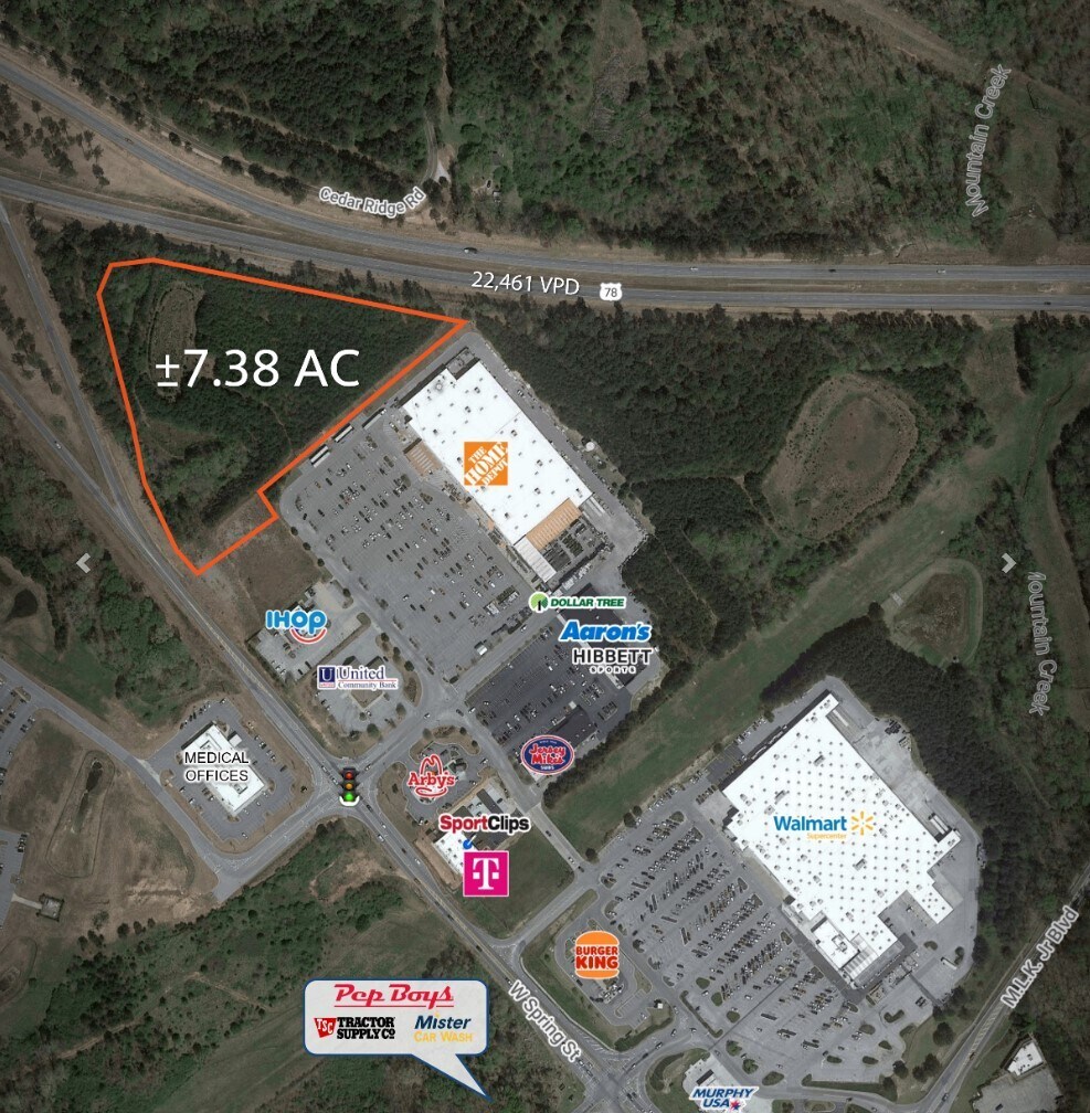 2150 W Spring St, Monroe, GA à vendre Photo du bâtiment- Image 1 de 6