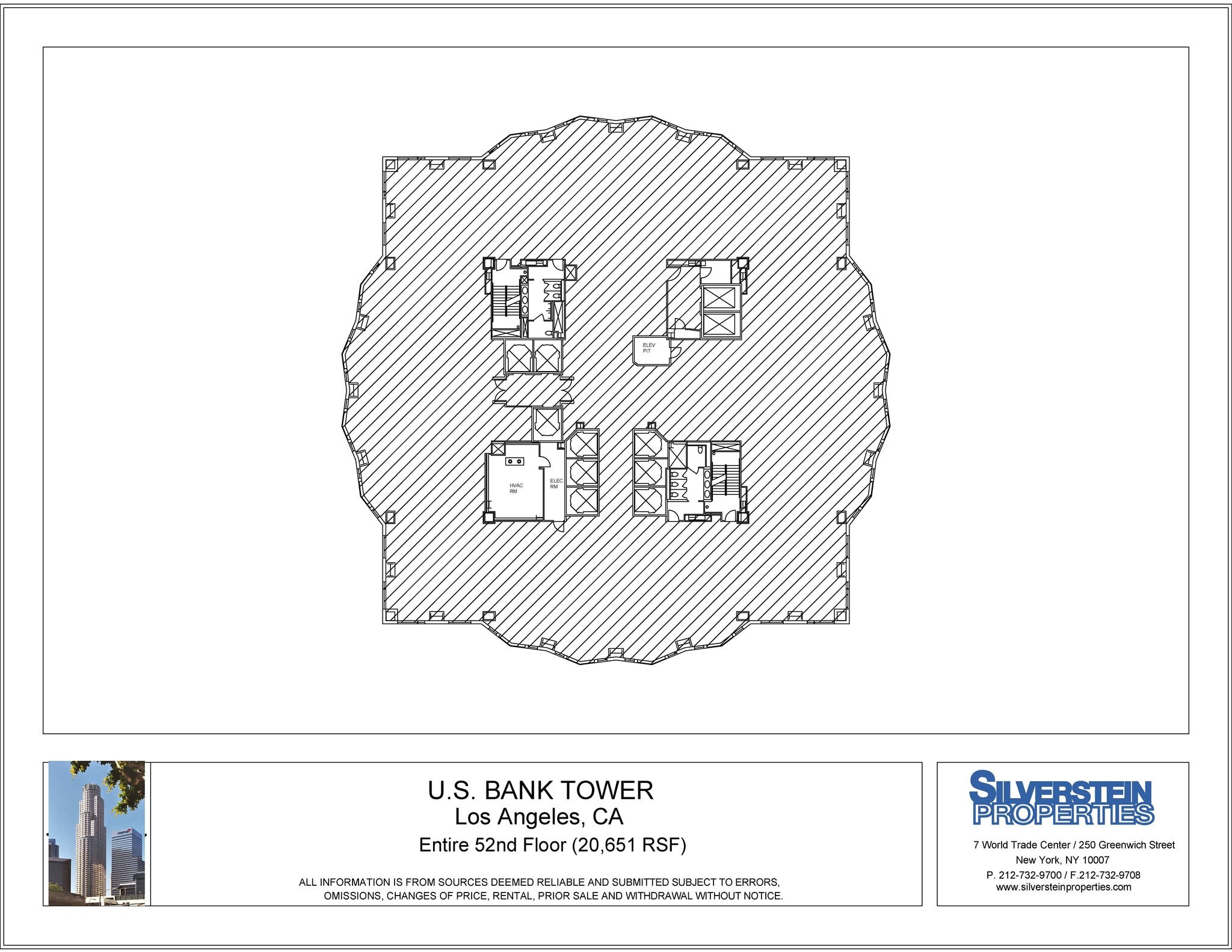 633 W 5th St, Los Angeles, CA for lease Floor Plan- Image 1 of 1