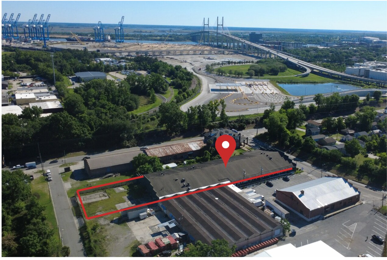 309 Stiles Ave, Savannah, GA à vendre Aérien- Image 1 de 8