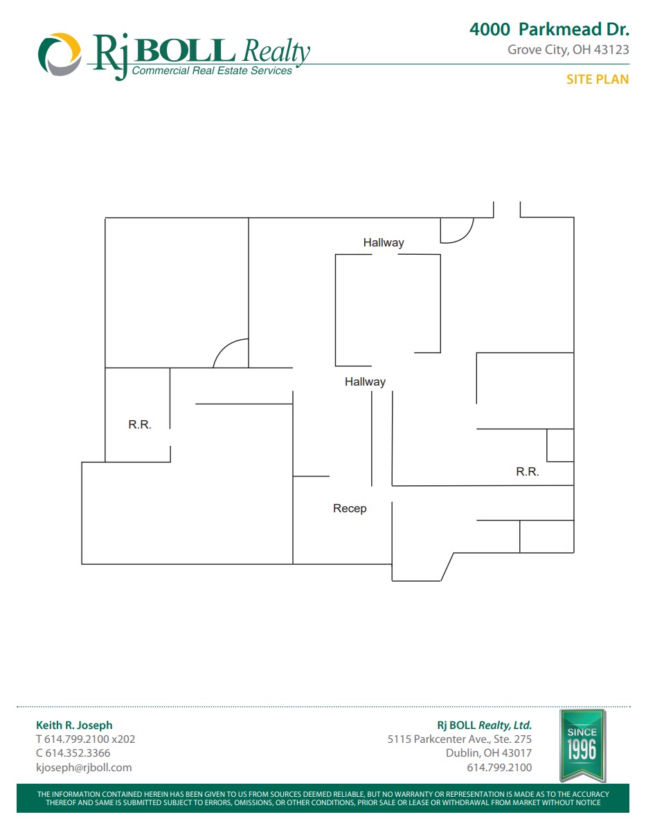 4000 Parkmead Dr, Grove City, OH for lease Floor Plan- Image 1 of 1