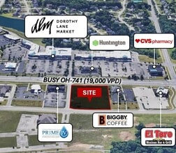 Gardner Rd, Springboro, OH - AERIAL  map view