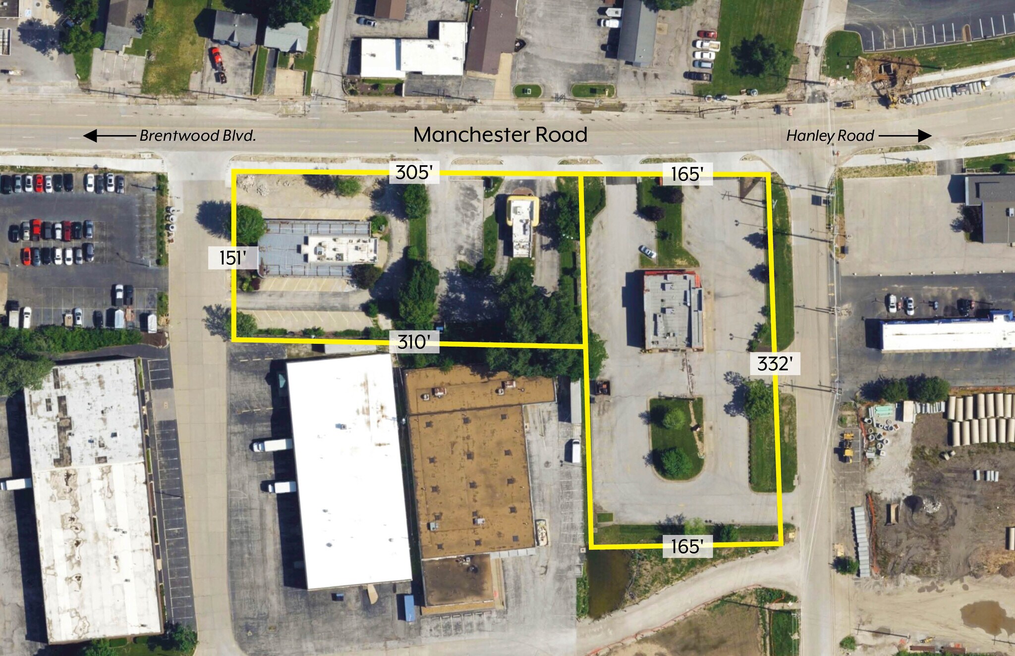 8100 / 8106 / 8124 Manchester Road portefeuille de 2 propriétés à vendre sur LoopNet.ca Photo du bâtiment- Image 1 de 2