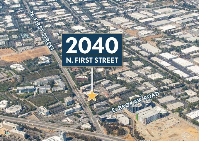 2040 N 1st St, San Jose, CA à vendre - Photo du bâtiment - Image 2 de 3