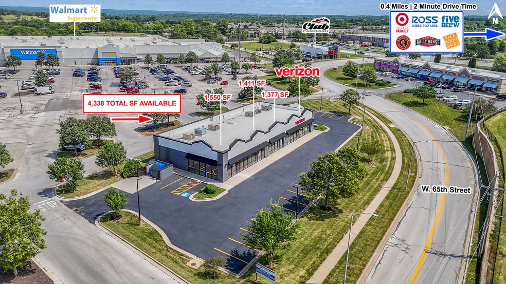 16010-16022 W 65th St, Shawnee, KS for lease - Building Photo - Image 2 of 2