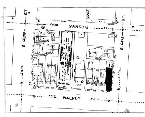 4101 Walnut St, Philadelphia, PA à louer - Plan cadastral - Image 2 de 5