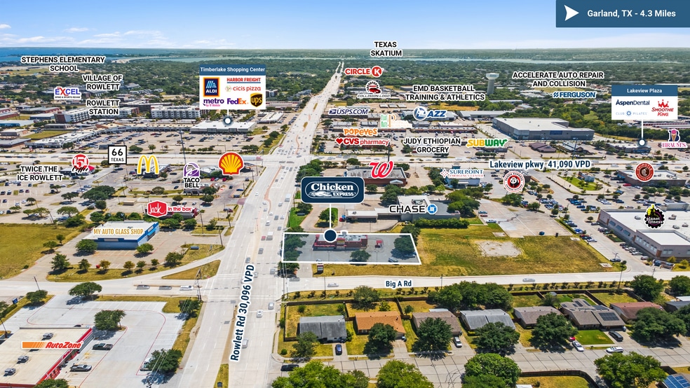 5501 Rowlett Rd, Rowlett, TX for sale - Building Photo - Image 3 of 5