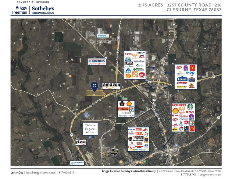 3245 CR 1216, Cleburne, TX for sale - Aerial - Image 1 of 6