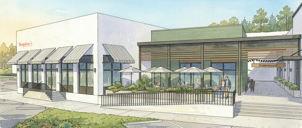 00 Plaza Way way, Inlet Beach, FL for lease - Building Photo - Image 2 of 4