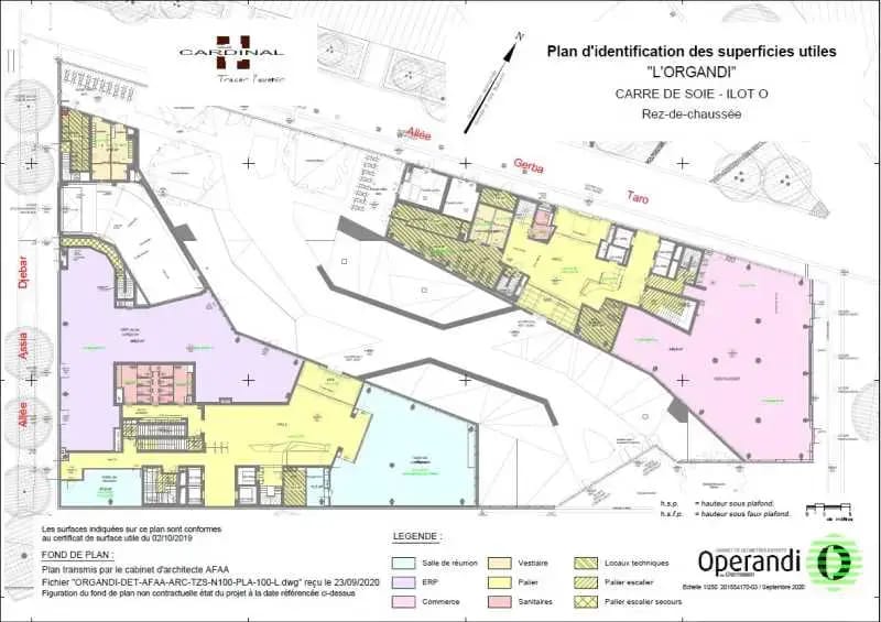 1 Esplanade Miriam Makeba, Villeurbanne for lease Floor Plan- Image 1 of 1