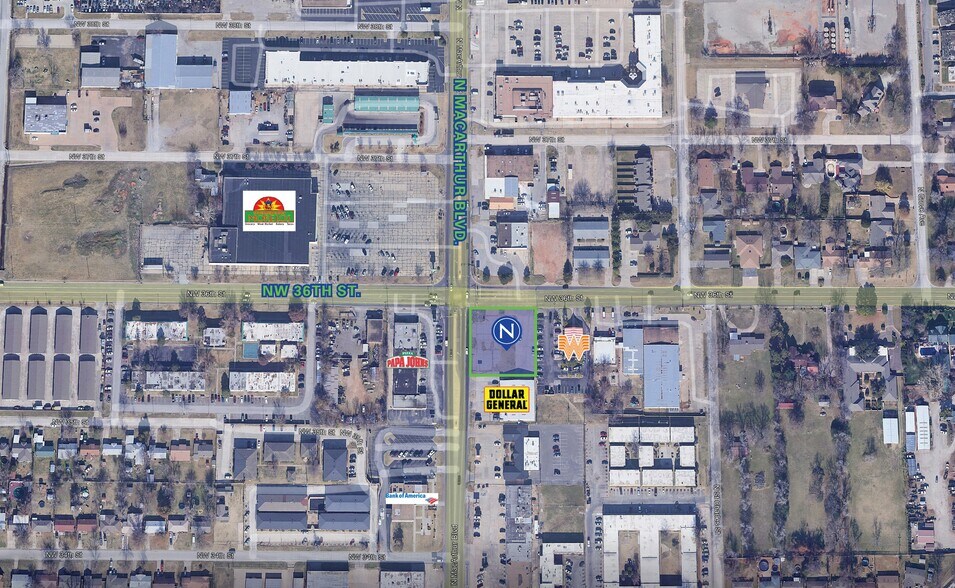 3600 N MacArthur Blvd, Oklahoma City, OK à louer - Photo du bâtiment - Image 1 de 1