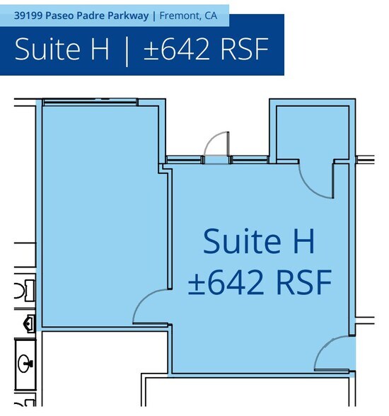 39221 Paseo Padre Pky, Fremont, CA à louer - Plan d’étage - Image 3 de 3