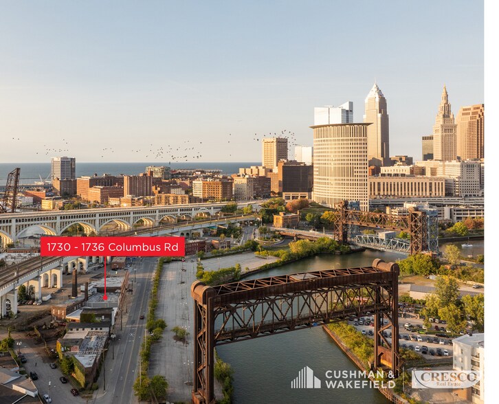 1730 Columbus Rd, Cleveland, OH à vendre - Photo du bâtiment - Image 2 de 5