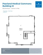 8524 Broadway St, Pearland, TX for lease Floor Plan- Image 1 of 1