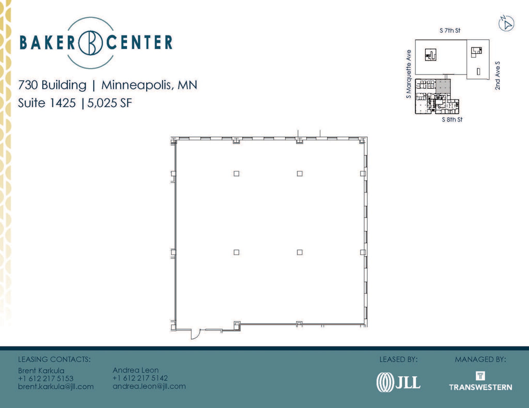 733 Marquette Ave, Minneapolis, MN for lease Floor Plan- Image 1 of 1